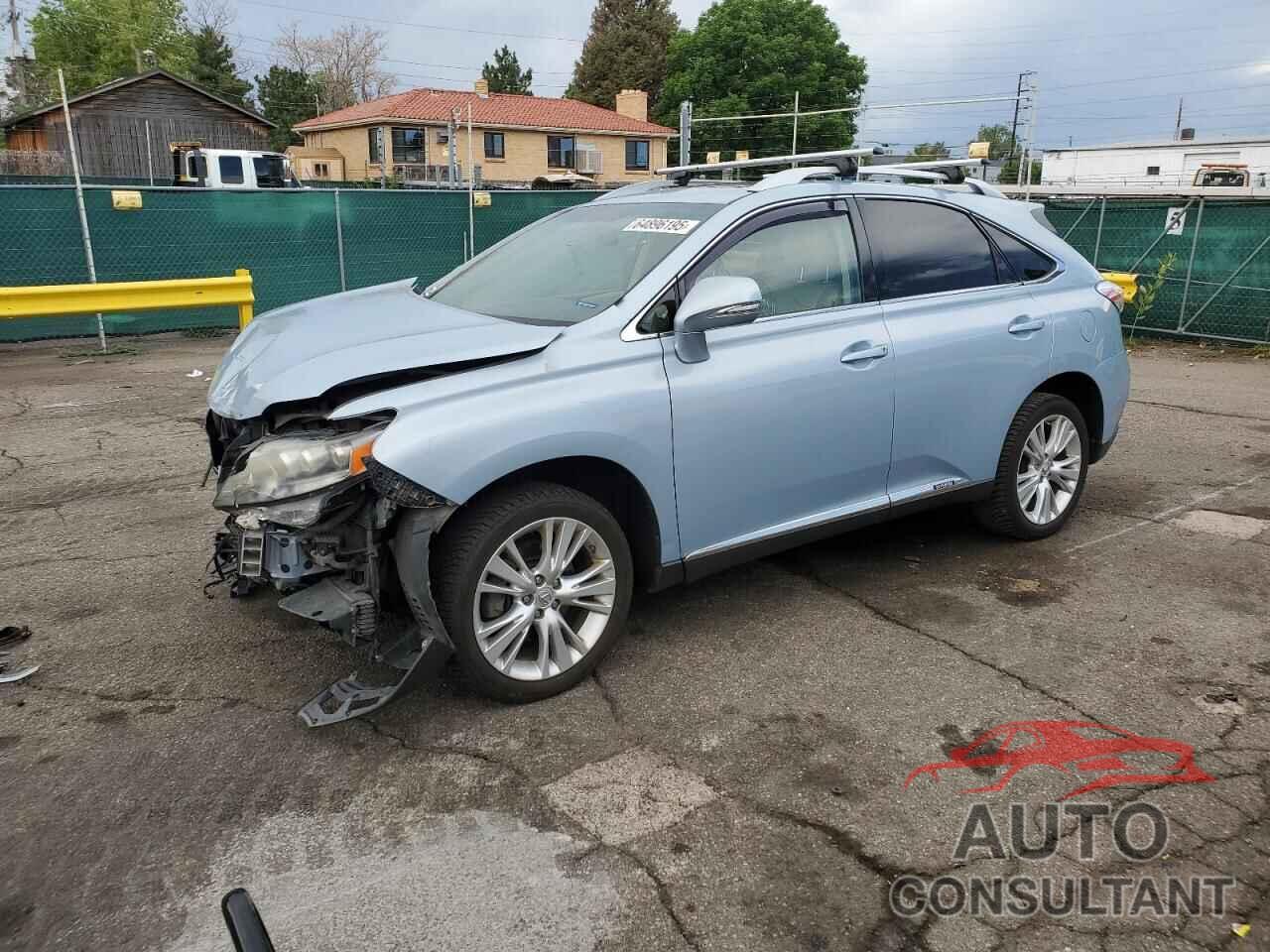 LEXUS RX450 2011 - JTJBC1BA4B2044535
