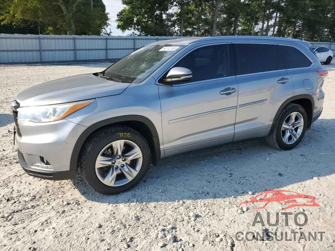 TOYOTA HIGHLANDER 2014 - 5TDYKRFHXES016144