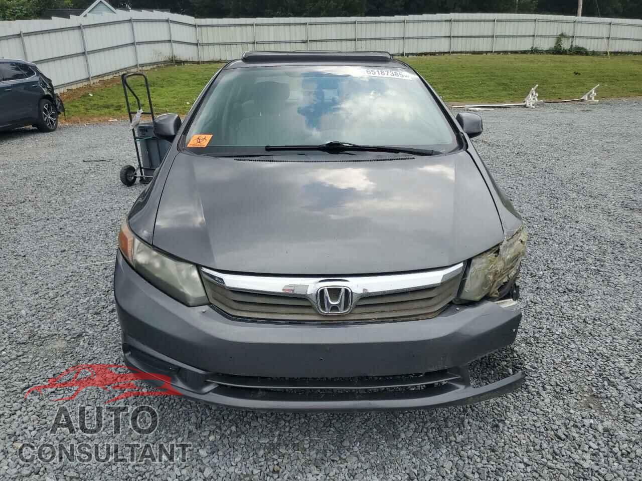 HONDA CIVIC 2012 - 2HGFB2F87CH510022