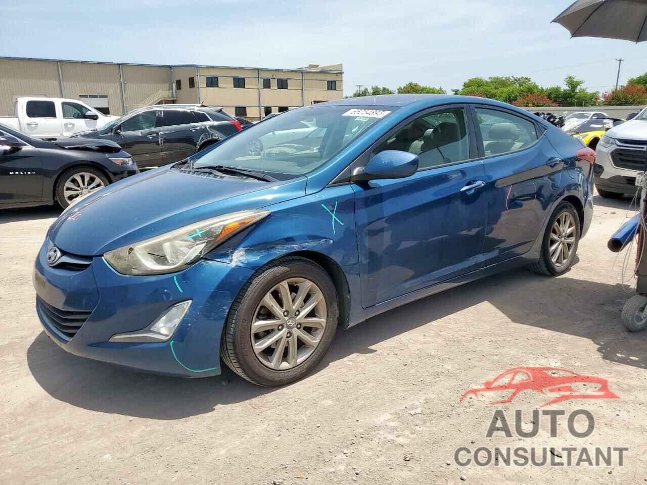 HYUNDAI ELANTRA 2016 - KMHDH4AE2GU584539