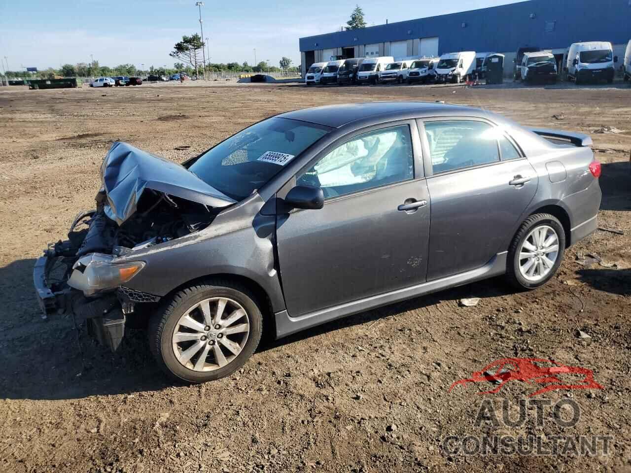 TOYOTA COROLLA 2009 - 1NXBU40E09Z091613