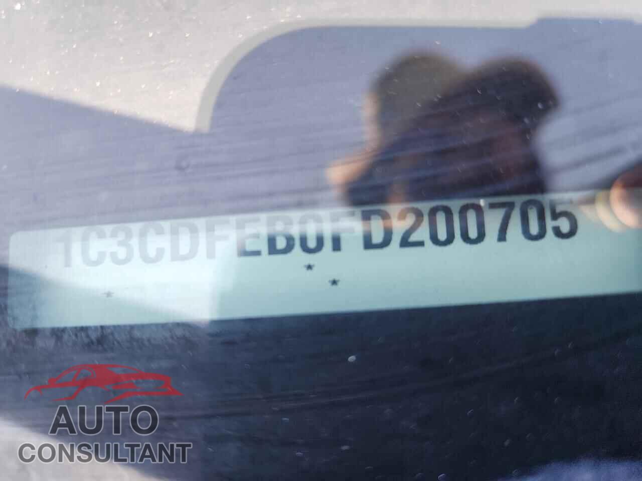 DODGE DART 2015 - 1C3CDFEB0FD200705