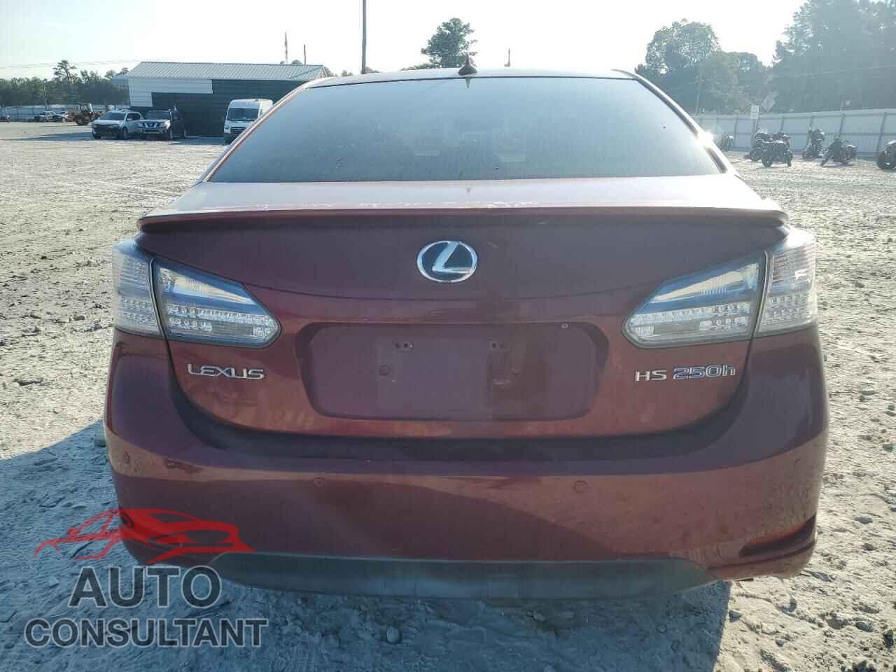 LEXUS HS 2010 - JTHBB1BA3A2008760