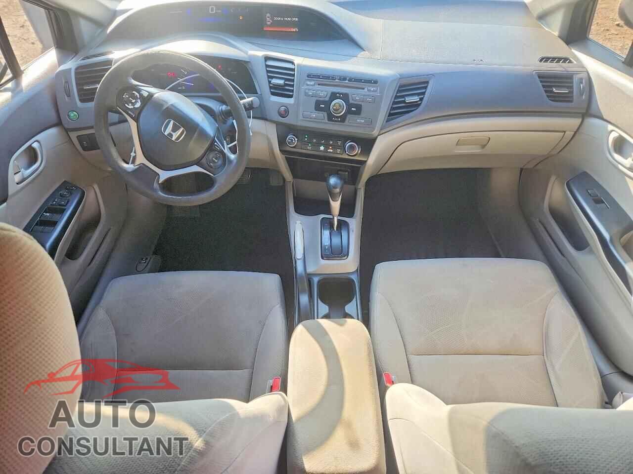 HONDA CIVIC 2012 - 19XFB2F52CE310682