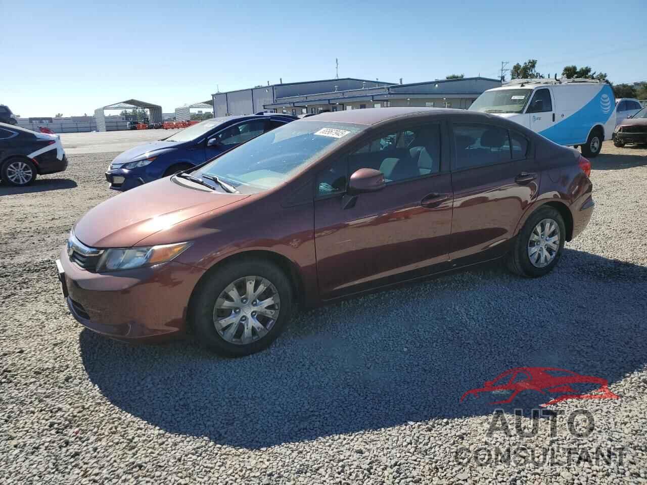 HONDA CIVIC 2012 - 19XFB2F57CE046892