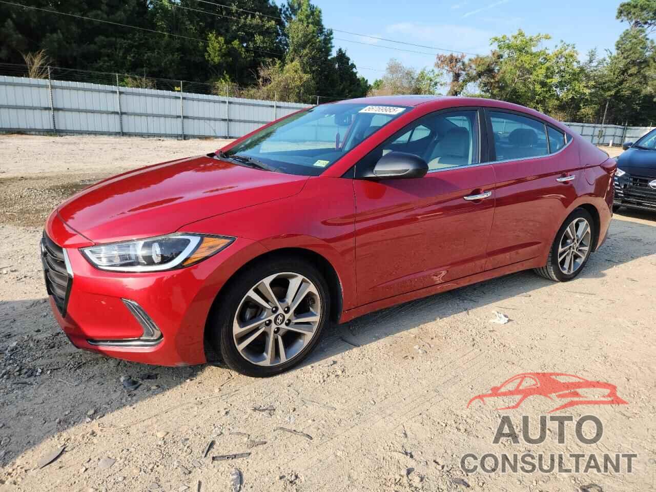 HYUNDAI ELANTRA 2017 - 5NPD84LFXHH039064