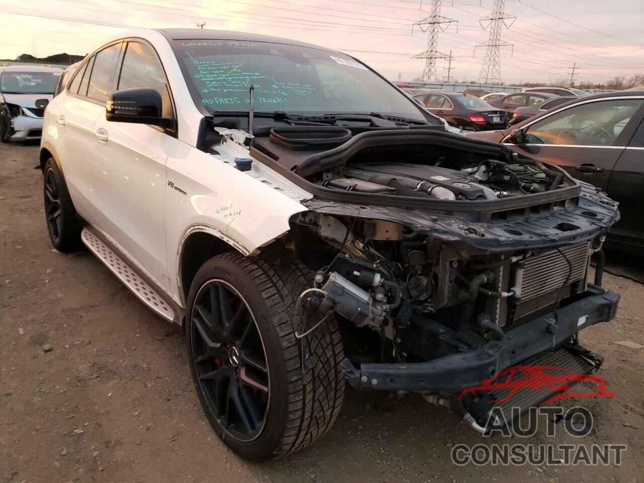 MERCEDES-BENZ GLE-CLASS 2016 - 4JGED7FB5GA009157