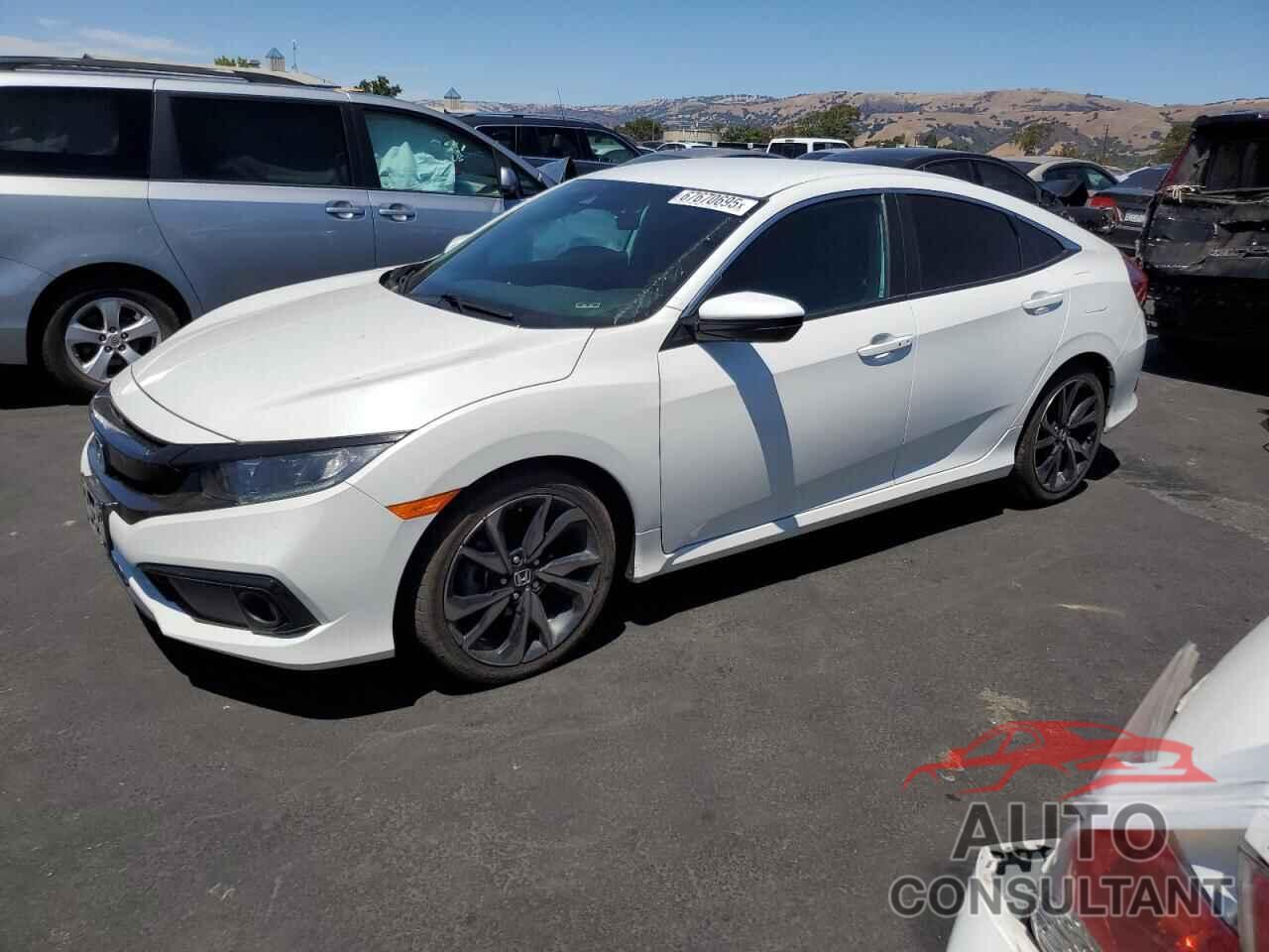HONDA CIVIC 2020 - 2HGFC2F87LH596803