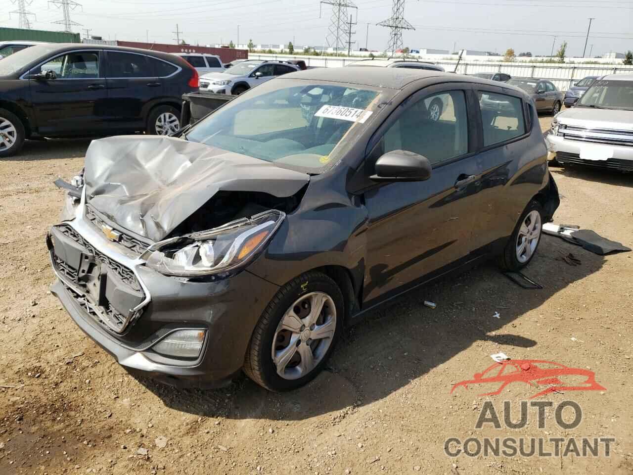 CHEVROLET SPARK 2019 - KL8CB6SA9KC806705