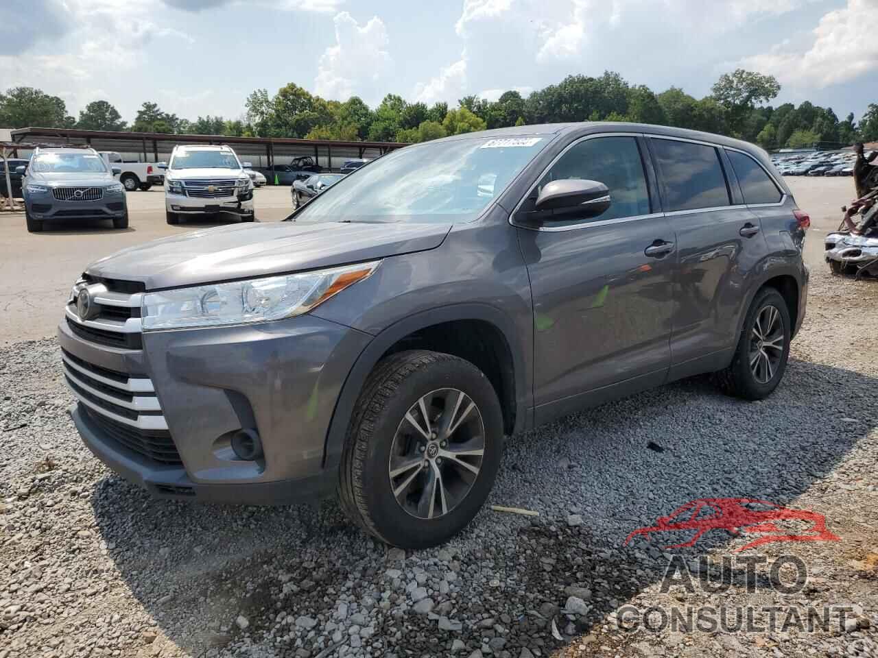 TOYOTA HIGHLANDER 2017 - 5TDZARFH4HS028608