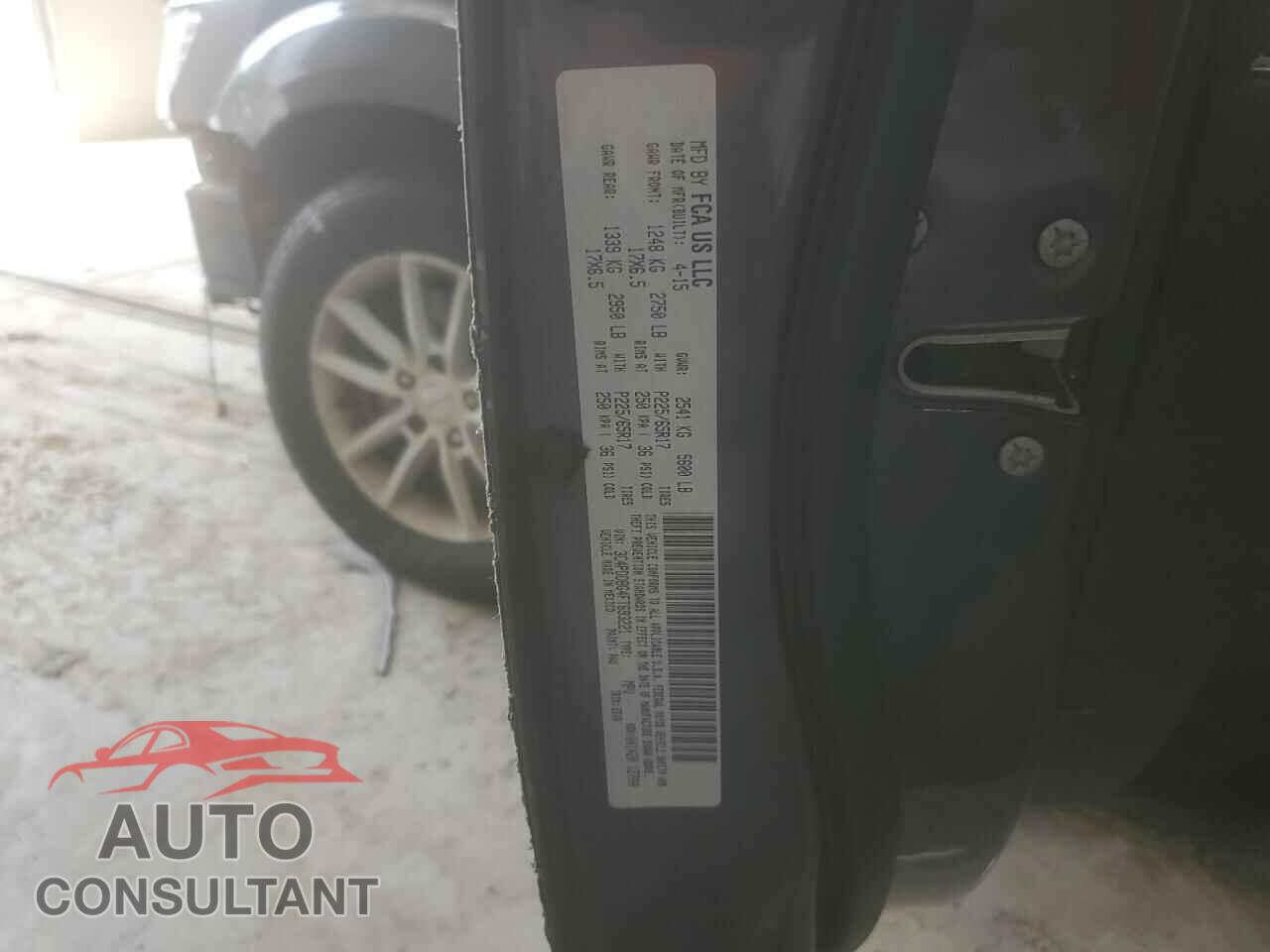 DODGE JOURNEY 2015 - 3C4PDDBG4FT693221
