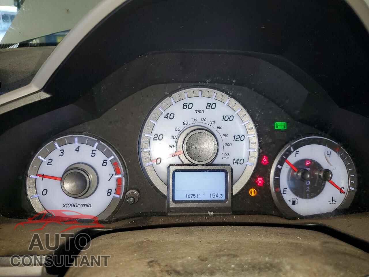 HONDA PILOT 2012 - 5FNYF3H96CB034732