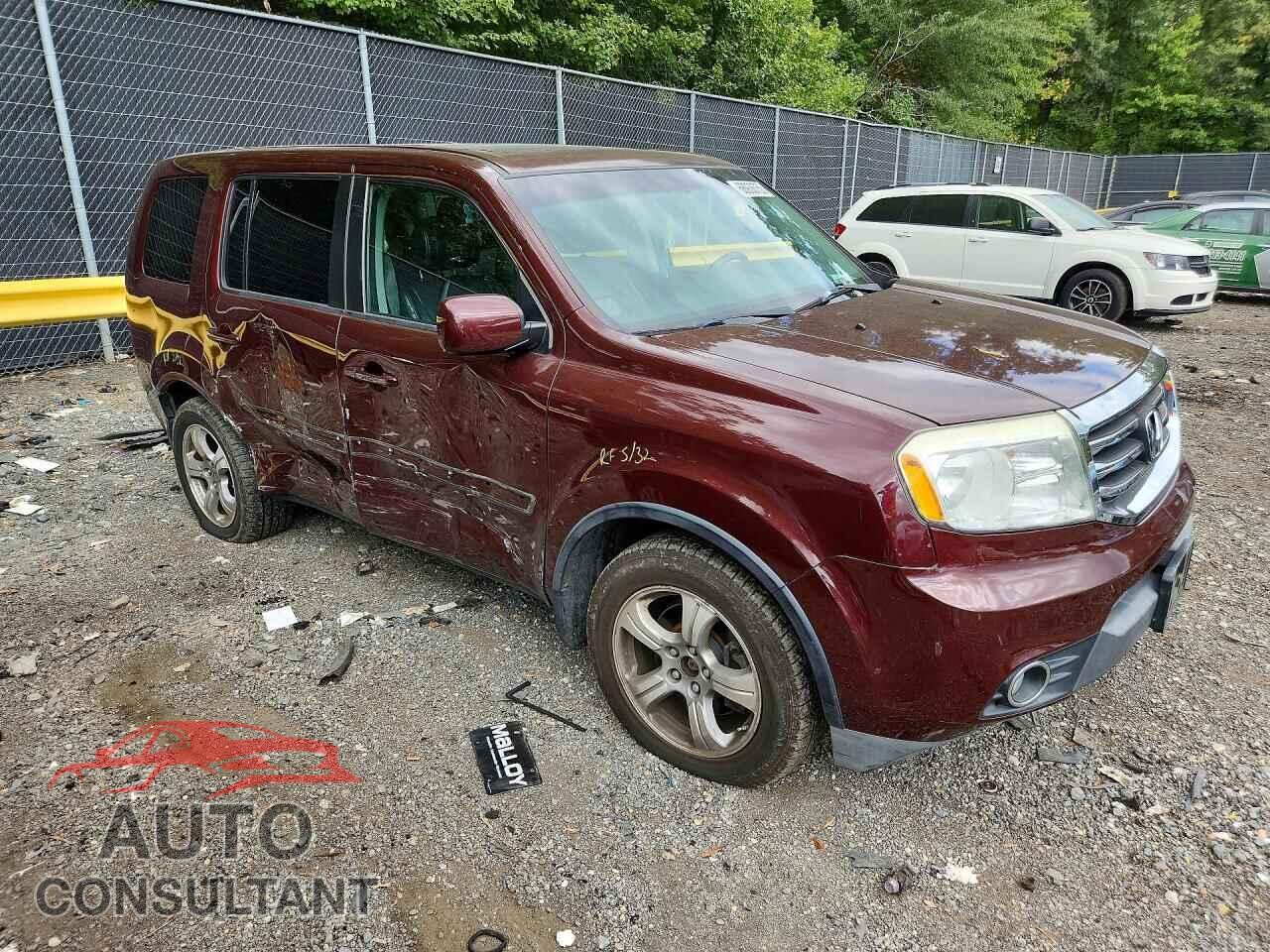 HONDA PILOT 2013 - 5FNYF4H77DB046054
