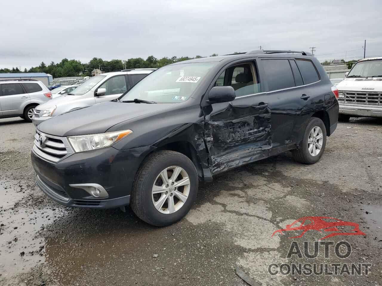 TOYOTA HIGHLANDER 2012 - 5TDBK3EH9CS096635