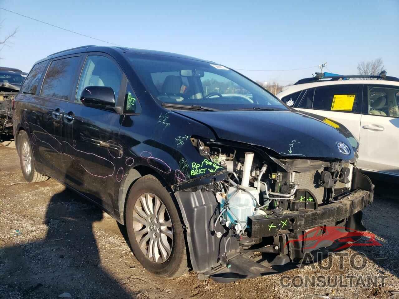 TOYOTA SIENNA 2017 - 5TDYZ3DC9HS795301