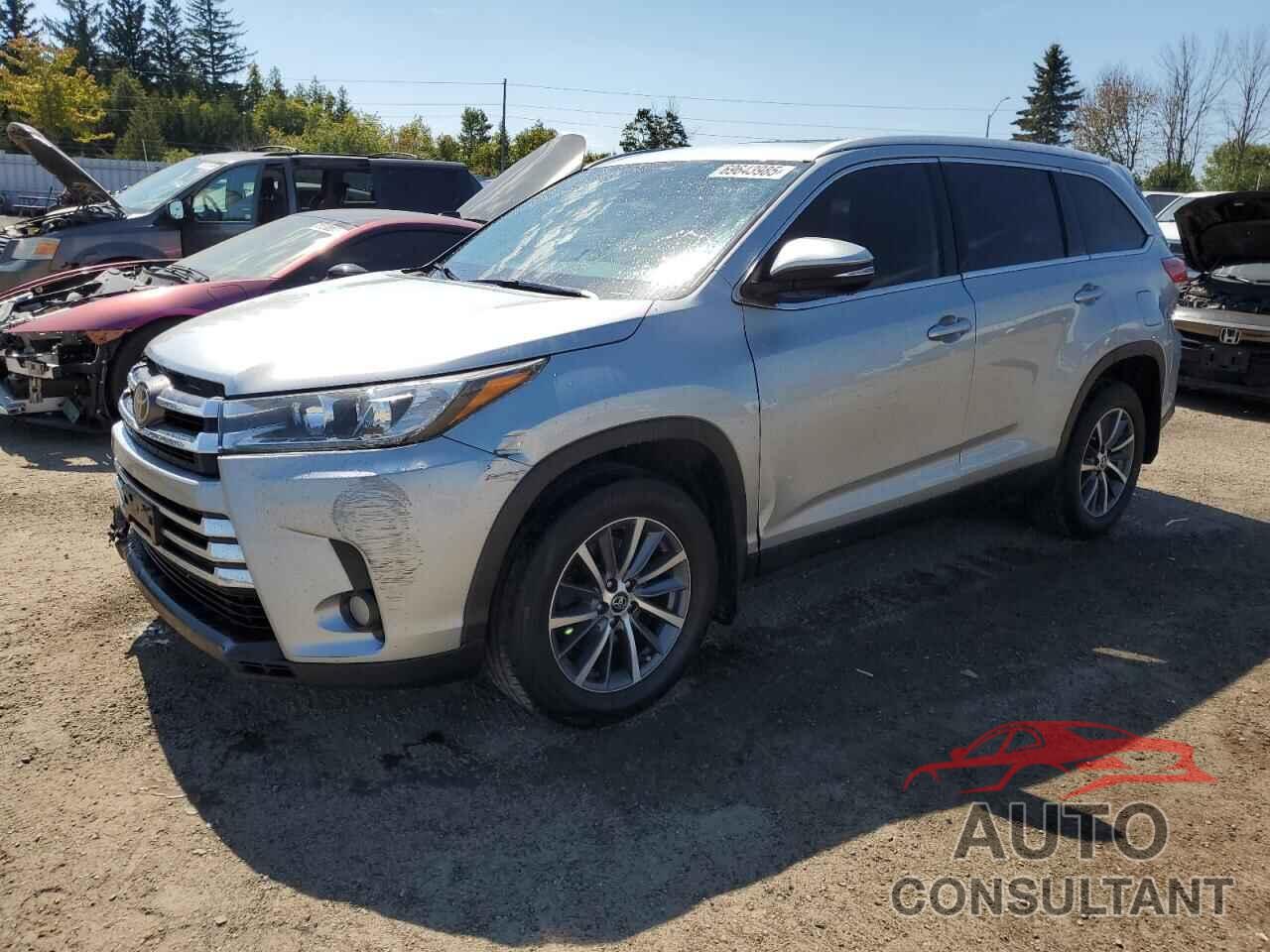 TOYOTA HIGHLANDER 2019 - 5TDJZRFH2KS611630
