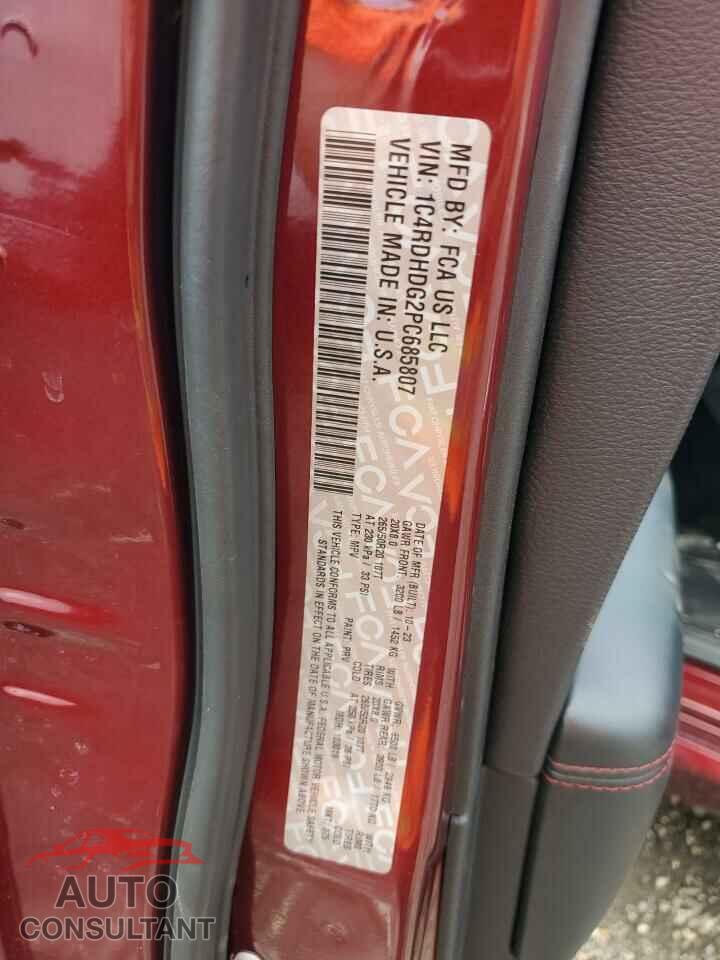 DODGE DURANGO 2023 - 1C4RDHDG2PC685807