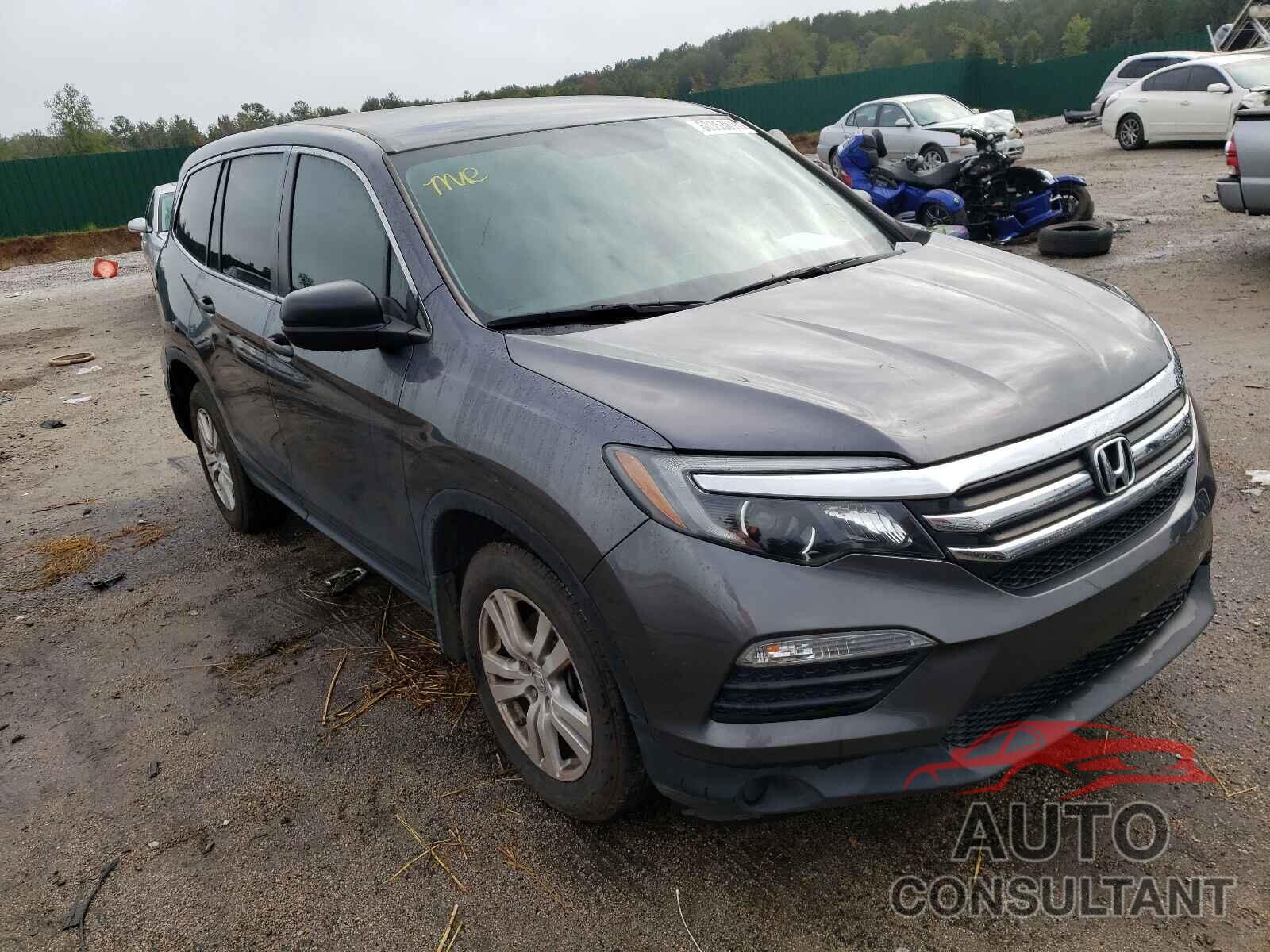 HONDA PILOT 2017 - 5FNYF5H19HB034396