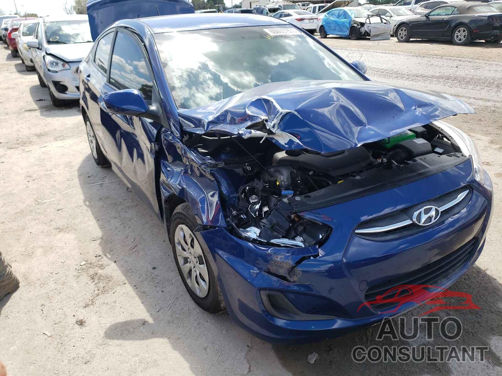 HYUNDAI ACCENT 2017 - KMHCT4AE4HU308651