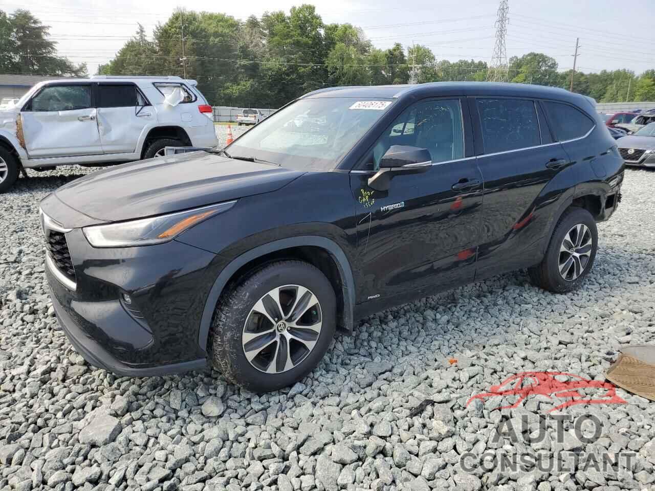 TOYOTA HIGHLANDER 2021 - 5TDGBRCH0MS527795