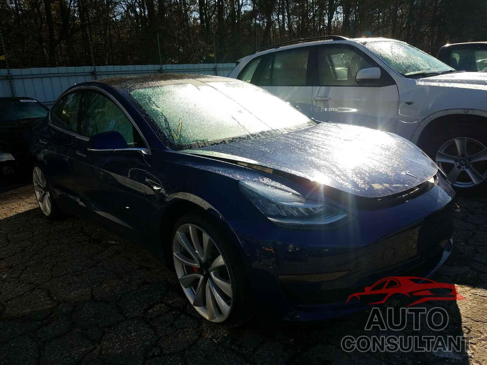 TESLA MODEL 3 2019 - 5YJ3E1EB9KF407317