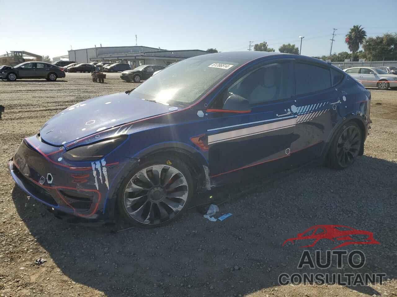 TESLA MODEL Y 2021 - 5YJYGDEF6MF097666