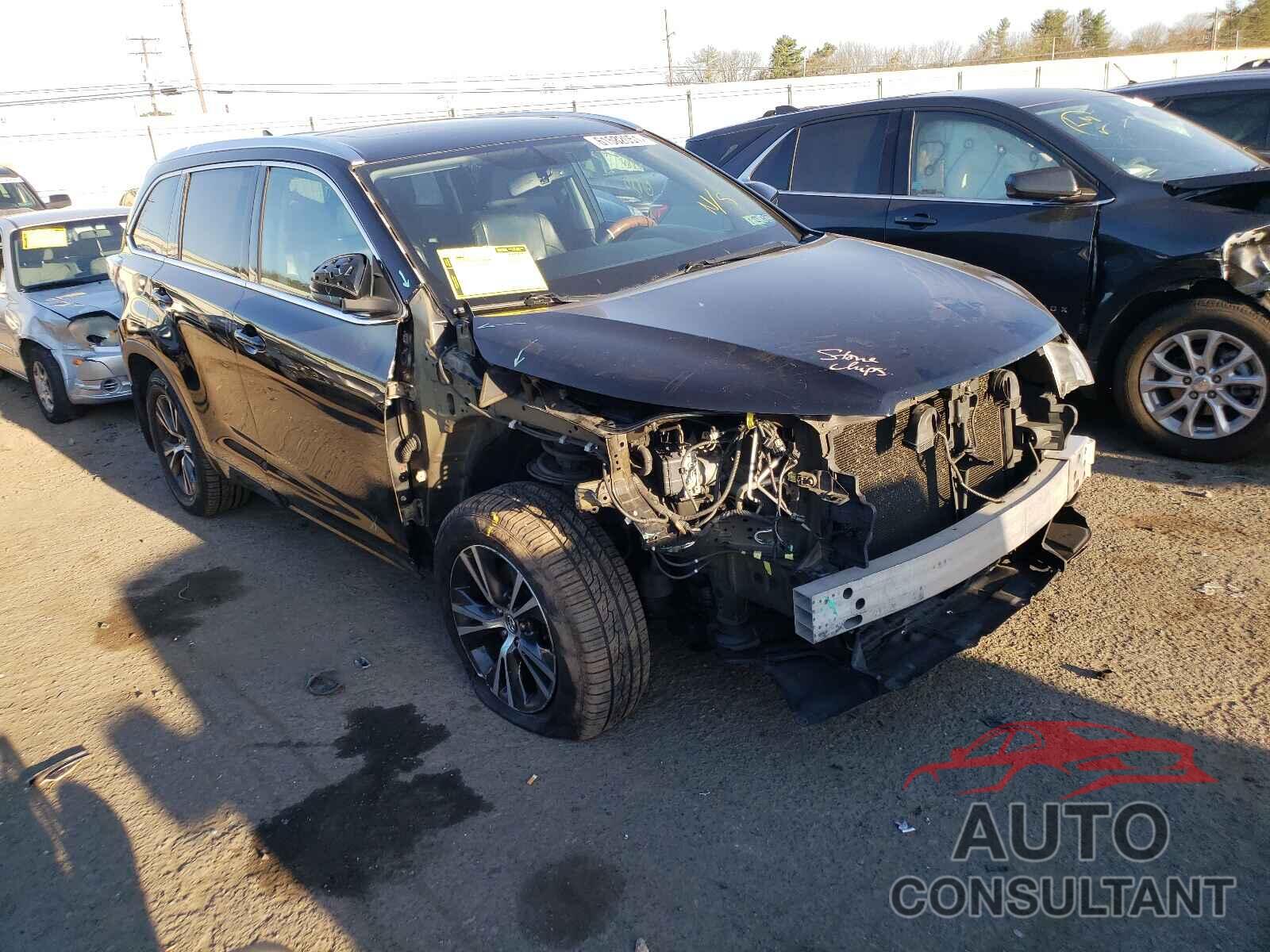 TOYOTA HIGHLANDER 2016 - 5TDJKRFH7GS233753