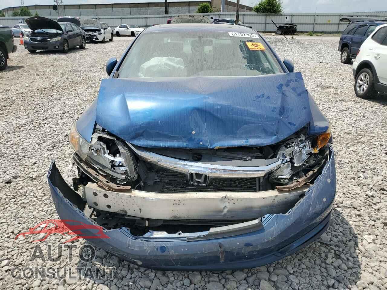 HONDA CIVIC 2012 - 2HGFB2F81CH503065
