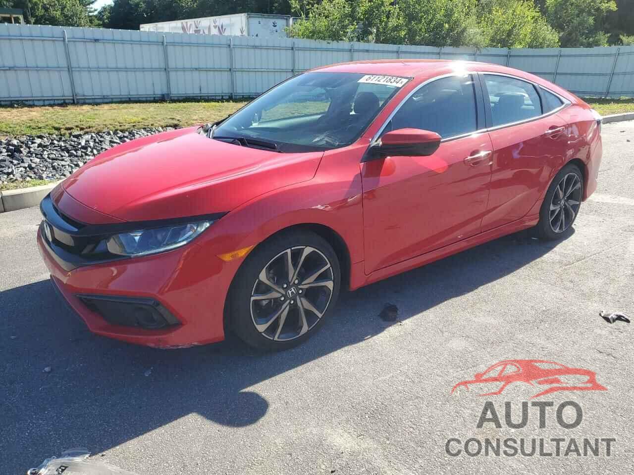 HONDA CIVIC 2021 - 2HGFC2F85MH537556