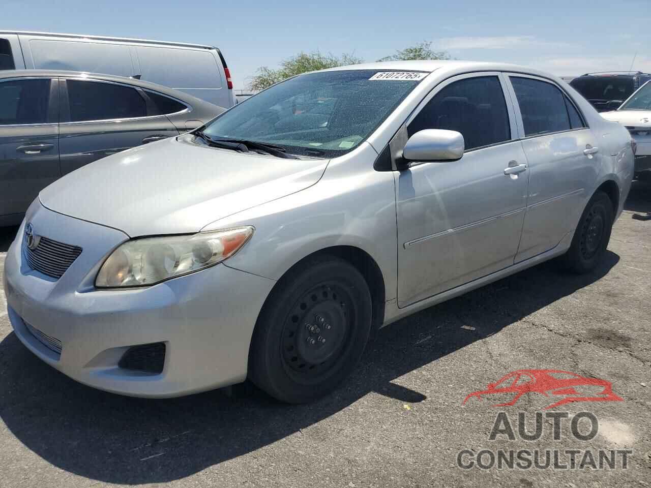 TOYOTA COROLLA 2009 - JTDBL40E699077273