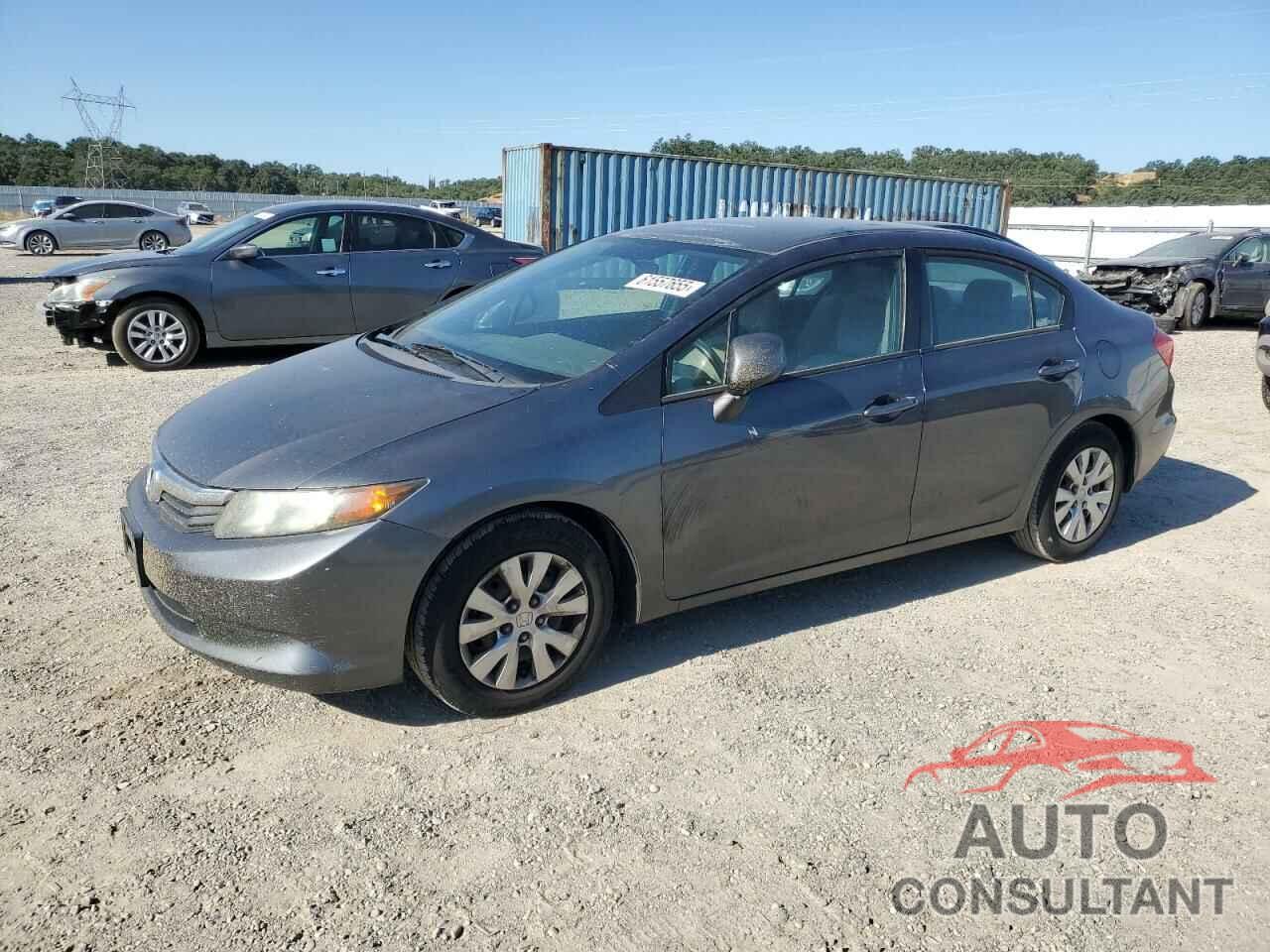 HONDA CIVIC 2012 - 19XFB2F58CE328412