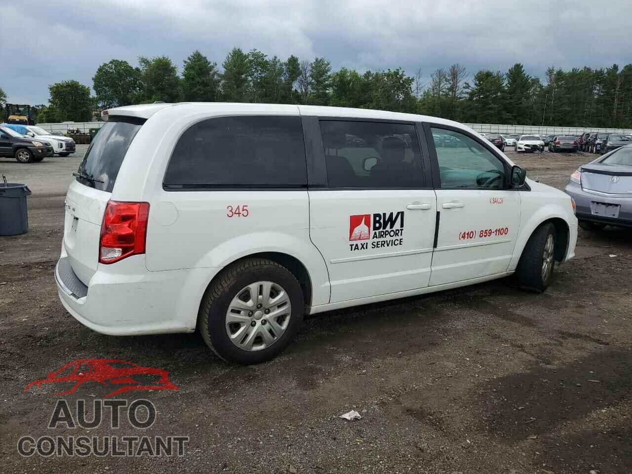 DODGE CARAVAN 2016 - 2C4RDGBG4GR370298