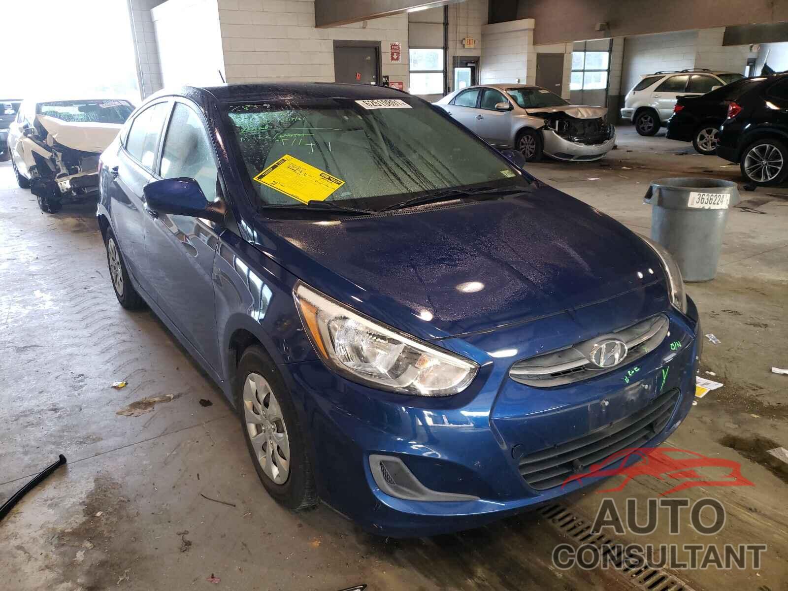 HYUNDAI ACCENT 2017 - KMHCT4AEXHU321162