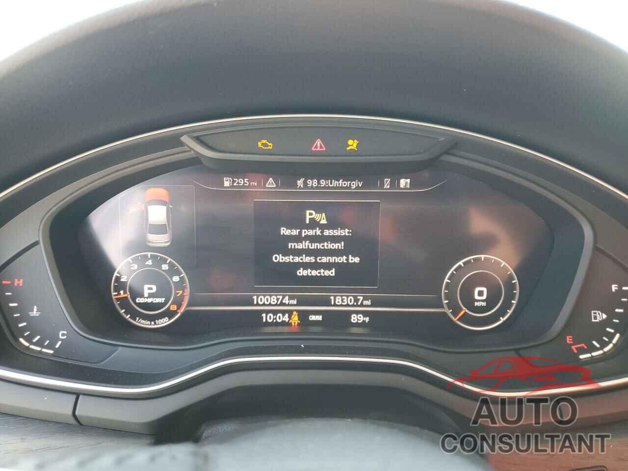 AUDI A4 2017 - WAUENAF42HN071459