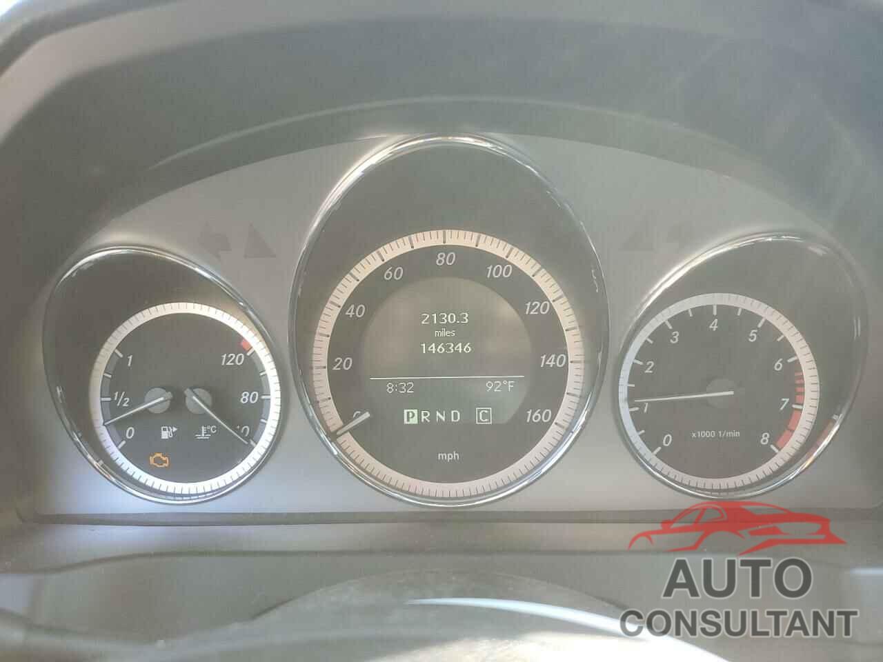 MERCEDES-BENZ C-CLASS 2010 - WDDGF8BB6AF488594
