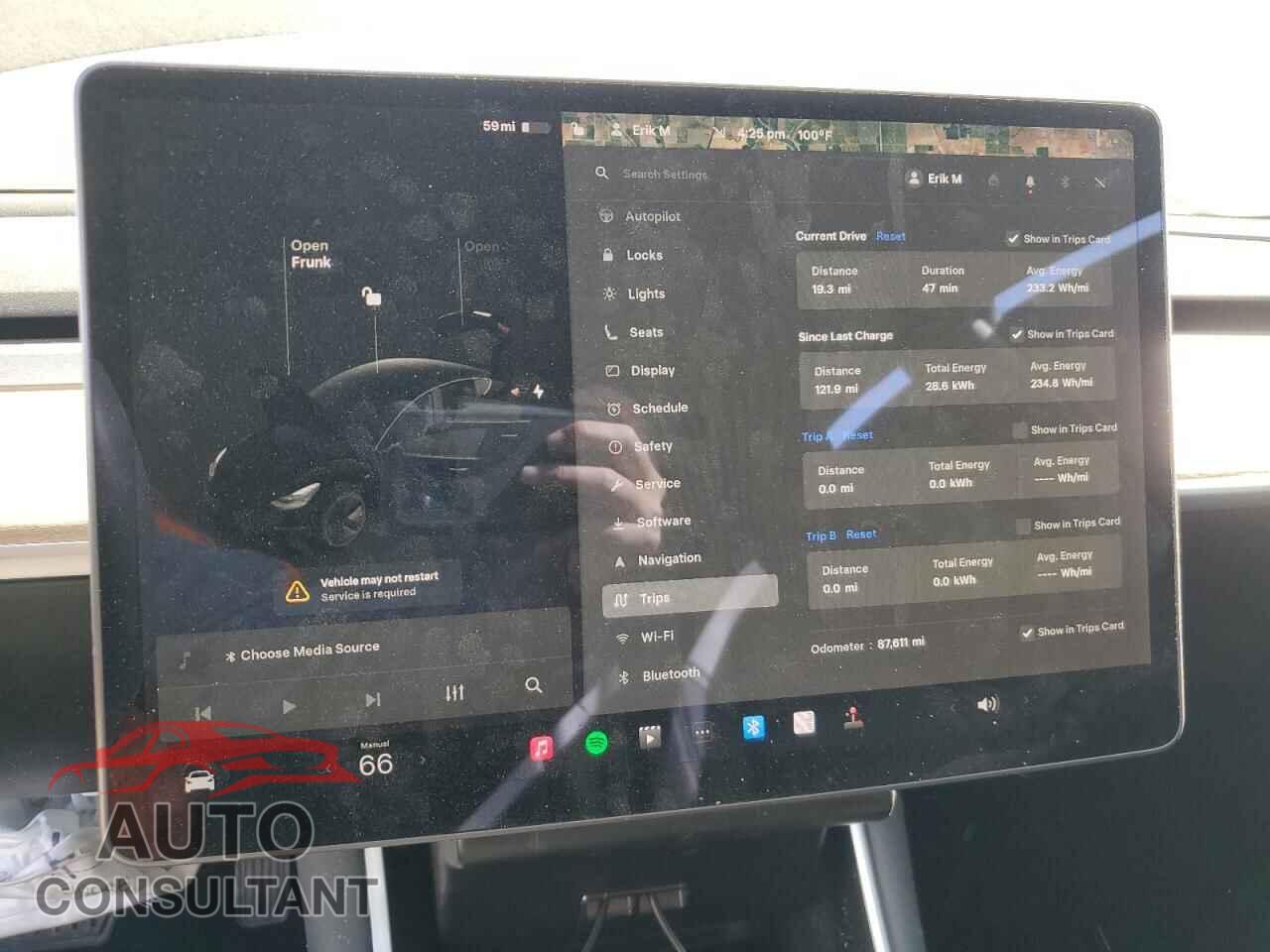 TESLA MODEL 3 2018 - 5YJ3E1EA6JF172624