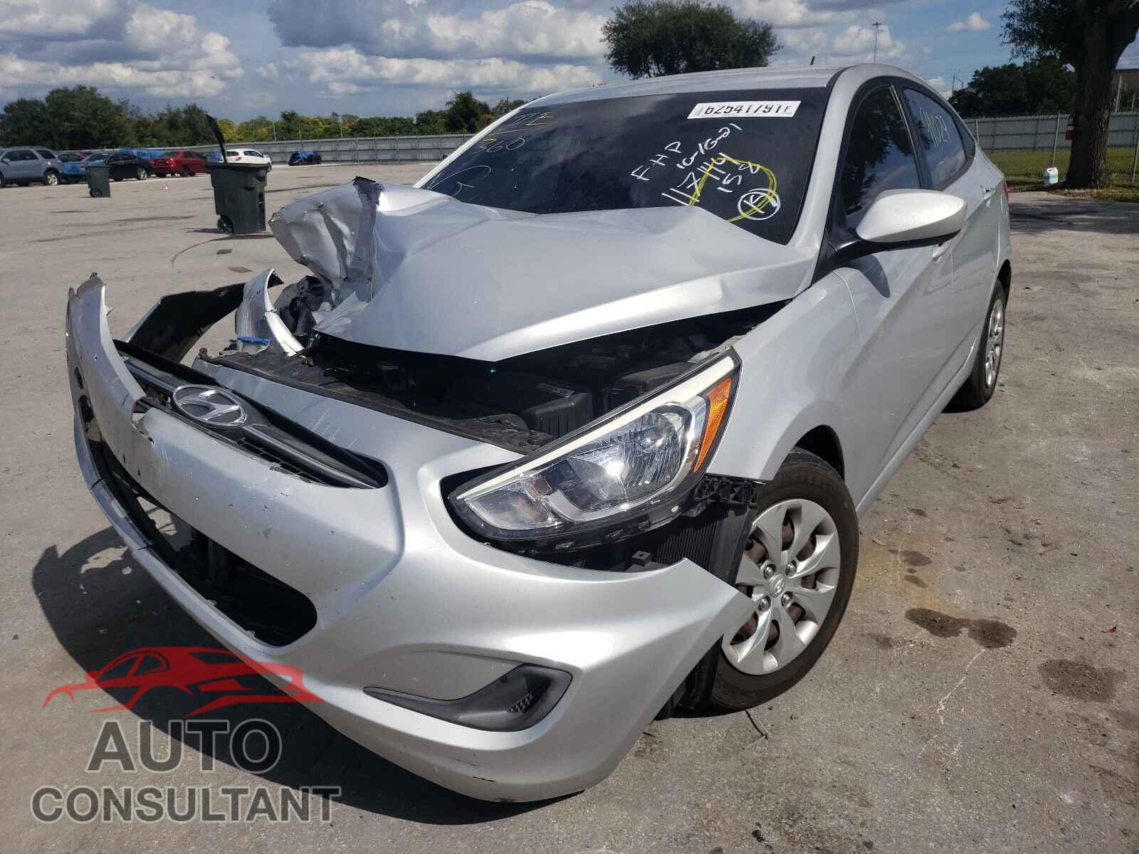 HYUNDAI ACCENT 2016 - KMHCT4AE5GU037517