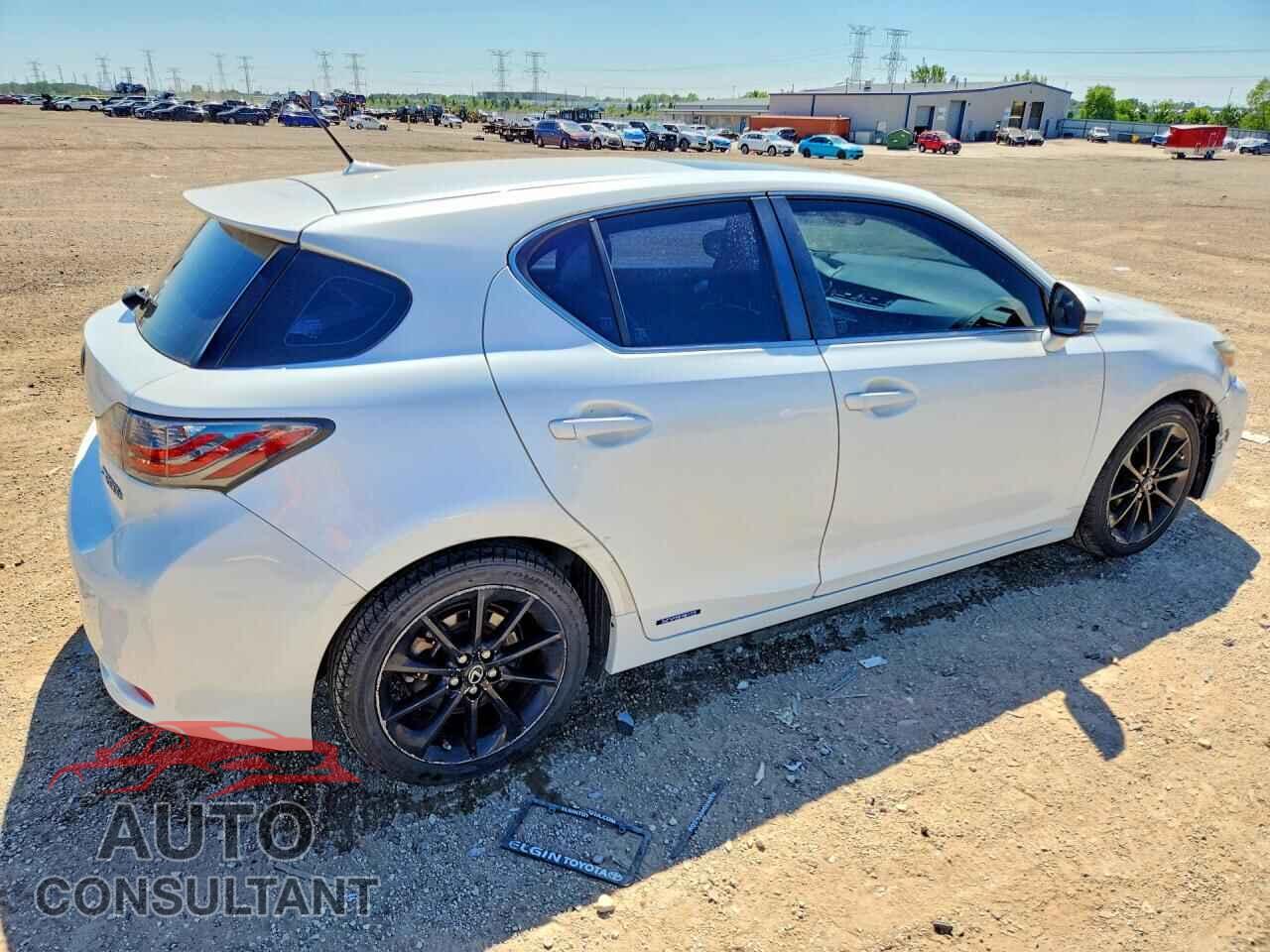 LEXUS CT 200 2011 - JTHKD5BH4B2022196