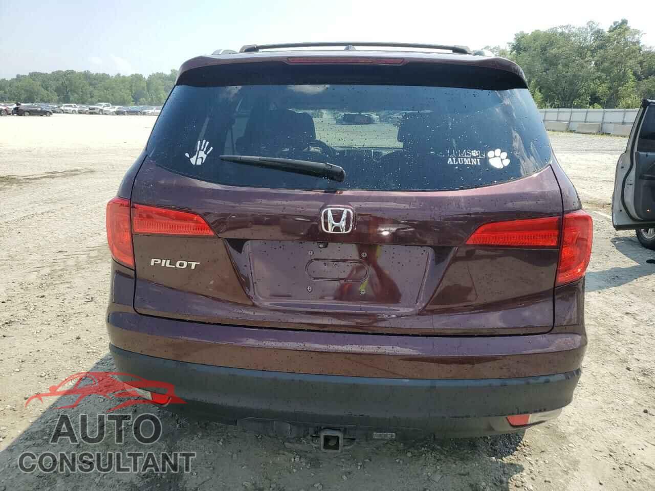 HONDA PILOT 2016 - 5FNYF5H50GB028293