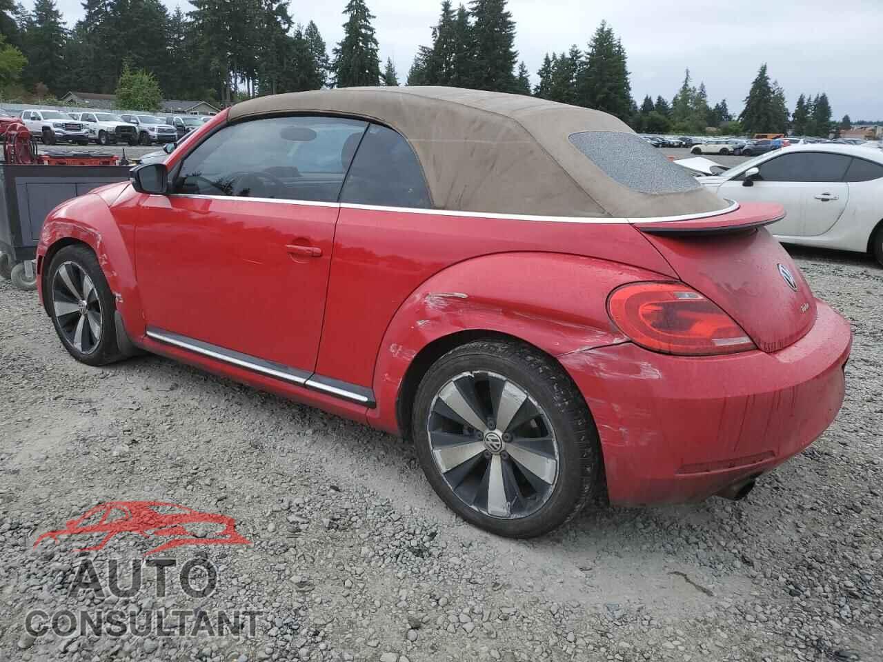 VOLKSWAGEN BEETLE 2013 - 3VW7A7AT2DM801249
