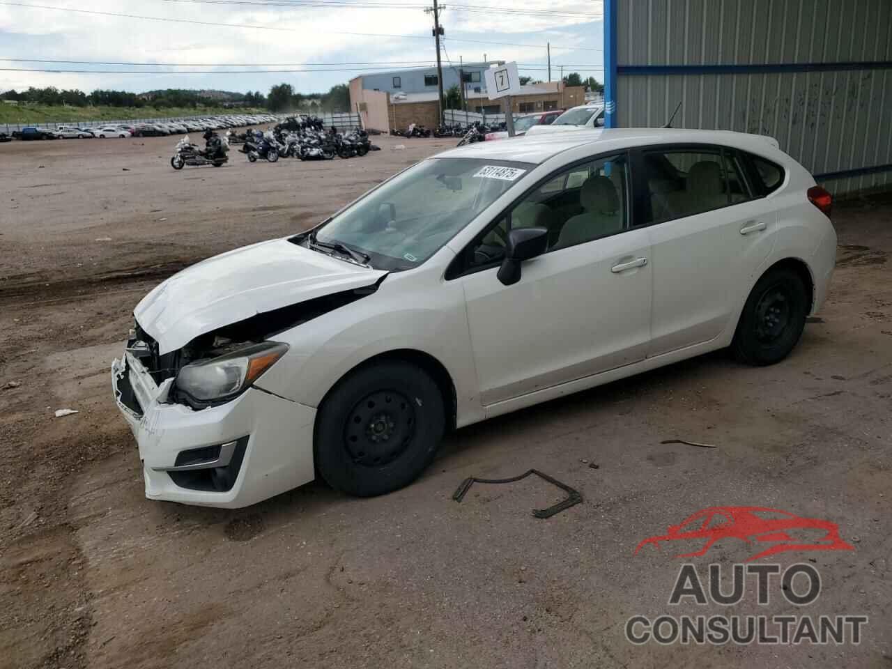 SUBARU IMPREZA 2016 - JF1GPAA61G8242056