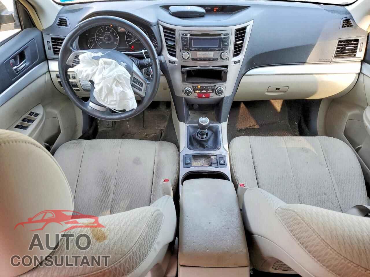 SUBARU OUTBACK 2012 - 4S4BRBGC2C1230160