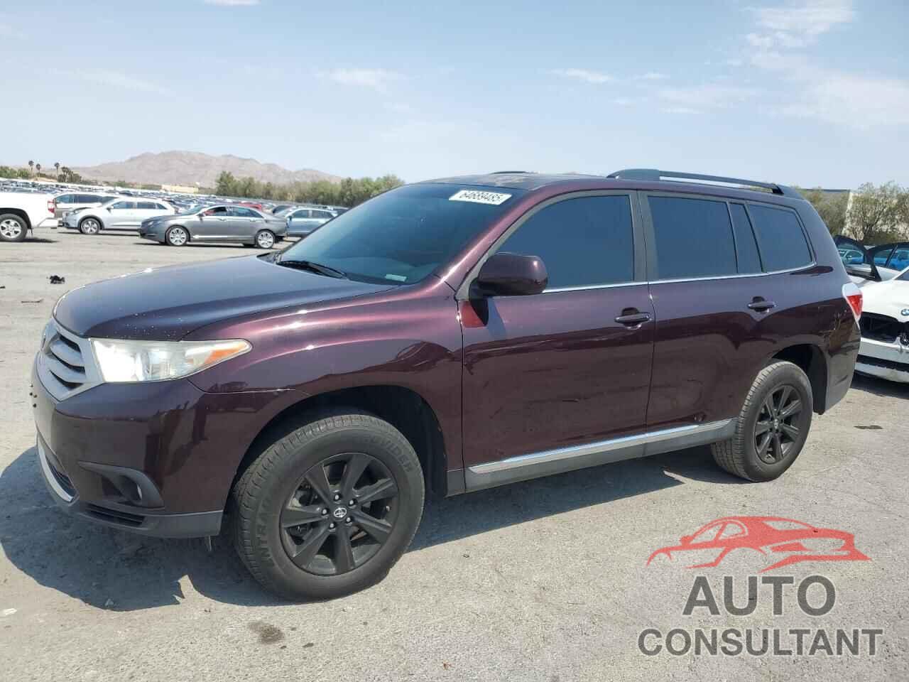 TOYOTA HIGHLANDER 2012 - 5TDBK3EH5CS125094