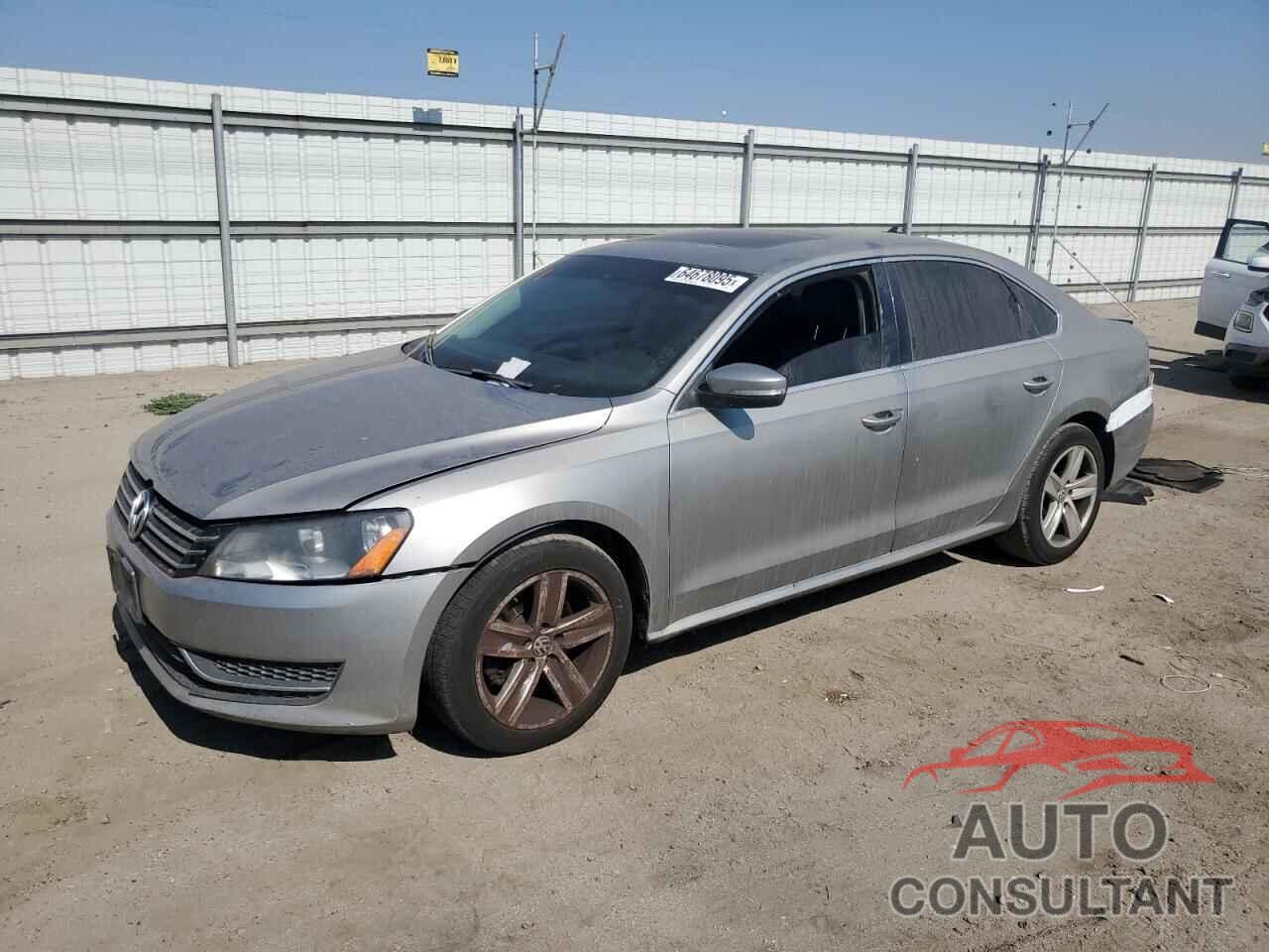 VOLKSWAGEN PASSAT 2013 - 1VWBP7A33DC084211