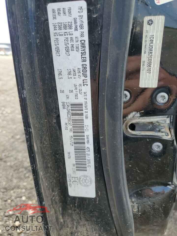 JEEP COMPASS 2012 - 1C4NJDAB2CD556107