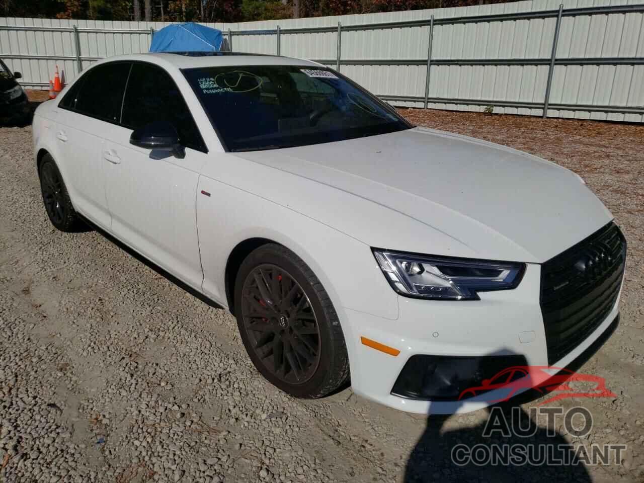 AUDI A4 2019 - WAUENAF43KA109554