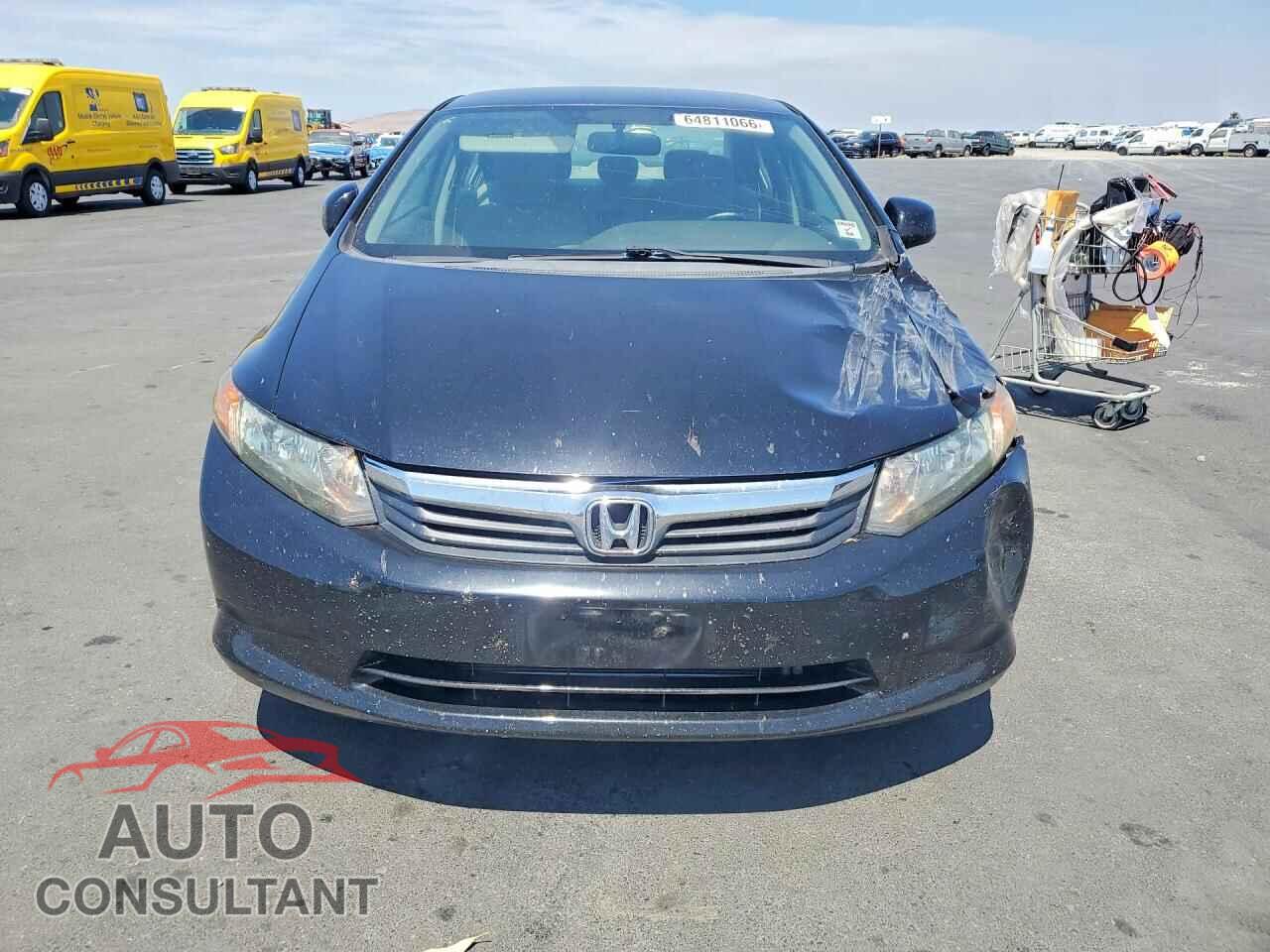 HONDA CIVIC 2012 - 19XFB2F50CE392766
