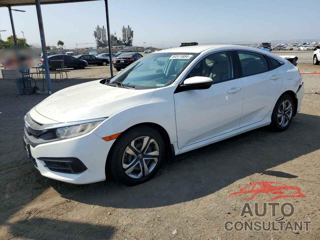 HONDA CIVIC 2017 - 2HGFC2F55HH533454
