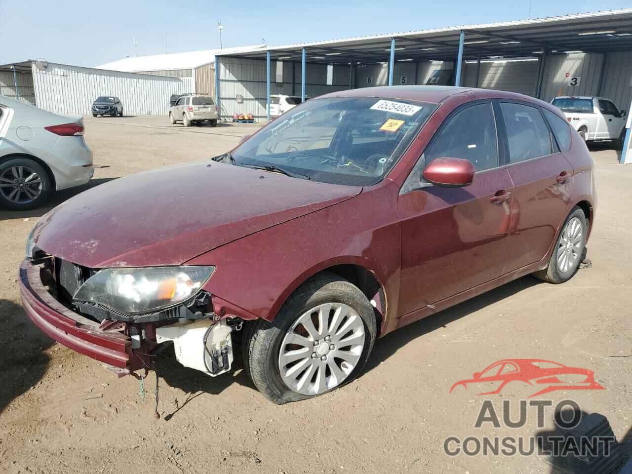SUBARU IMPREZA 2010 - JF1GH6B69AH828262