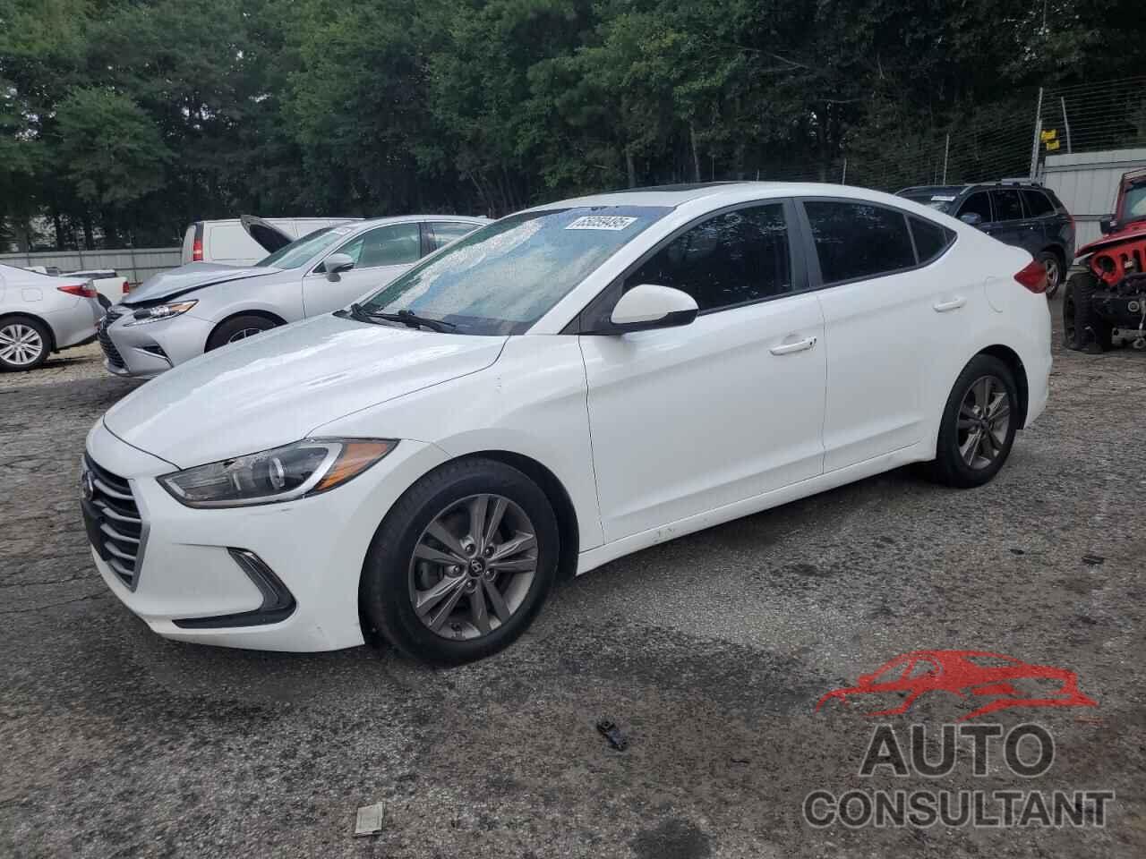HYUNDAI ELANTRA 2018 - 5NPD84LF4JH320881
